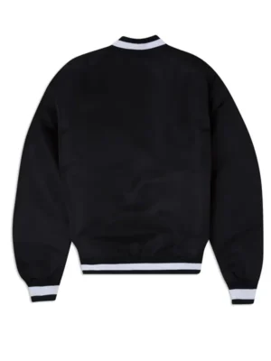 Atlanta Braves Logo Select Black Jacket Back