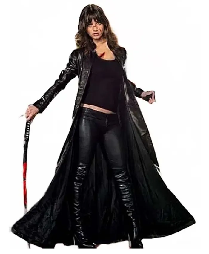 Ballerina 2024 Ballerina Leather Coat