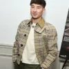 Barry Keoghan Bird 2024 Plaid Jacket Side