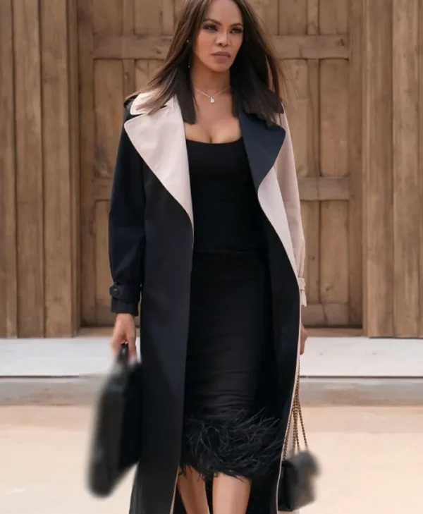 Beauty in Black 2024 Mallory Trench Coat