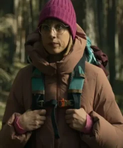 Berlin Keila Brown Puffer Jacket For Sale