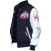 Black Ohio State Varsity Jacket Right