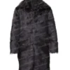 Black Winter Persian Lamb Fur Coat Main