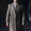 Bonhoeffer Jonas Dassler Grey Wool Coat For Sale