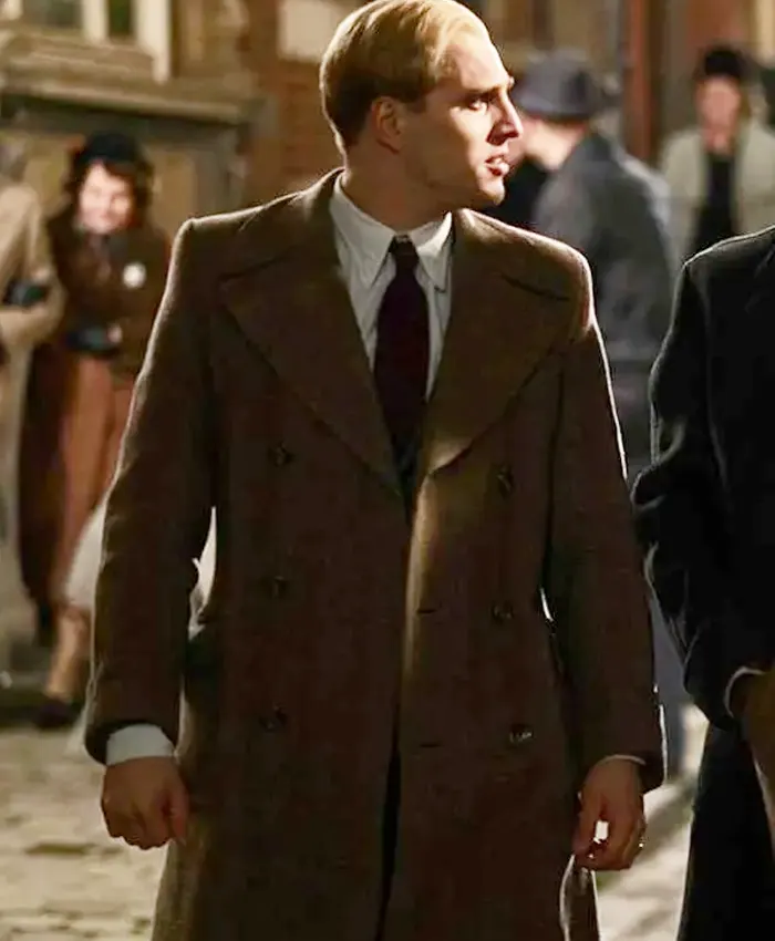 Bonhoeffer Jonas Dassler Grey Wool Coat