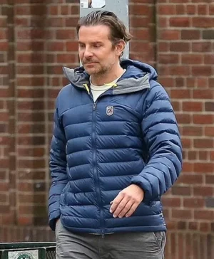 Bradley Cooper NYC Blue Quilted Jacket