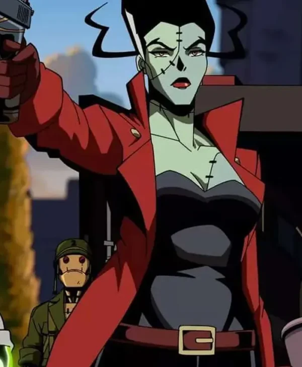 Bride of Frankenstein Creature Commandos Red Costume