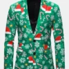 Buy-Christmas-Special-Mens-Green-Blazer-Sale