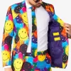 Buy Mens Stylish Smiley Drip Two Piece Suit
