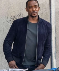 Captain America Brave New World Anthony Mackie Bomber Jacket