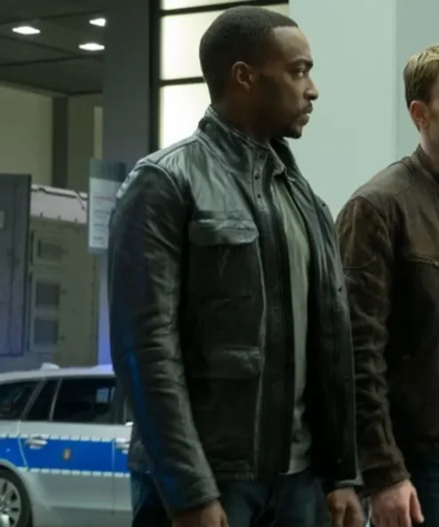 Captain America Civil War Anthony Mackie Jacket