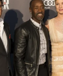 Captain America Civil War Don Cheadle Leather Jacket
