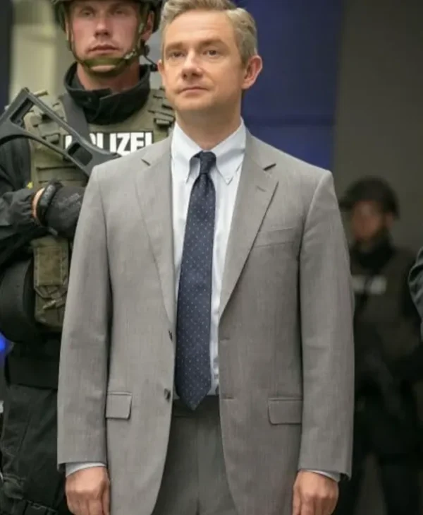 Captain America Civil War Martin Freeman Blazer