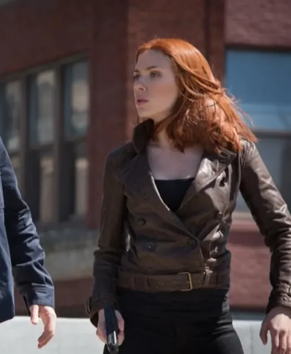 Captain America The Winter Soldier Scarlett Johansson Jacket