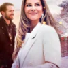 Christmas At Plumhill Manor Maria Menounos White Blazer