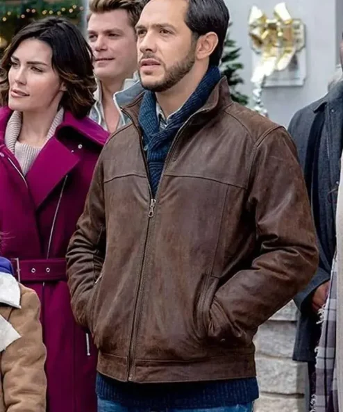Christmas in Homestead Michael Rady Leather Jacket