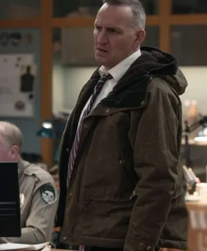 Christopher Eccleston True Detective S04 Hooded Jacket