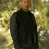 Classified 2024 Aaron Eckhart Leather Jacket Side