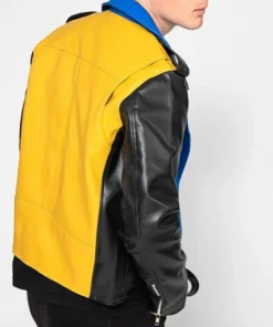 Color-Block-Leather-Jacket-For-Sale