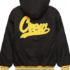 Columbus Crew Black Hooded Jacket Back