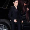Daisy Ridley Magpie Screening New York Satin Blazer Side