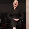 Daisy Ridley Magpie Screening New York Satin Blazer Sit