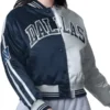 Dallas Cowboys Zone Blitz Navy and Silver Jacket