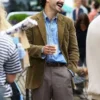 Declan O’Hara Rivals S01 Brown Corduroy Blazer For Sale