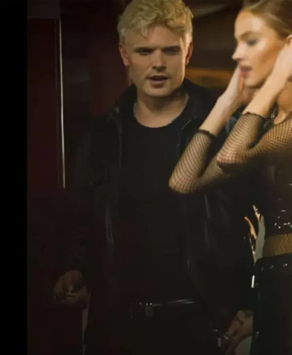 Depravity 2024 Alex Roe Black Leather Jacket