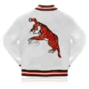 Elvis Presley White Tiger Satin Jacket Back