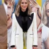 Emily Blunt White Blazer