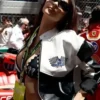 Emily Ratajkowski F1 Monaco Grand Prix Racing Jacket For Sale