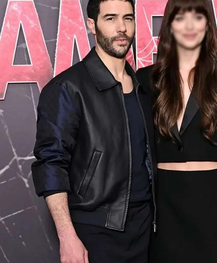Ezekiel Sims Madame Web Leather Jacket