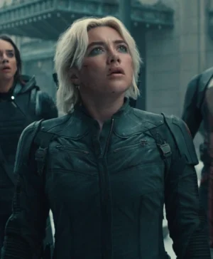Florence Pugh Leather Jacket
