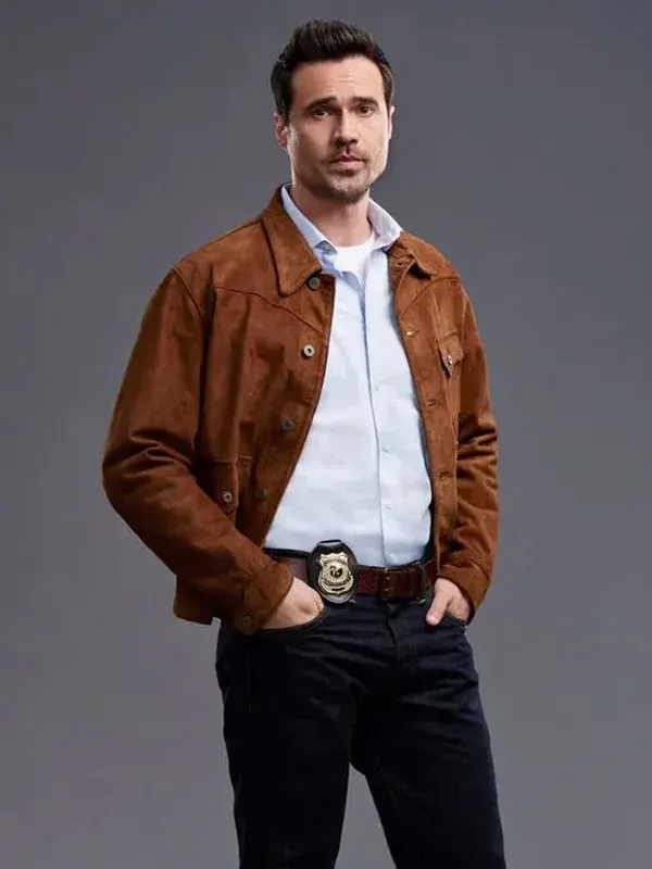 Found Mark Trent Brown Suede Jacket