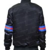 Giants Black Bomber Jacket Back