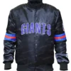 Giants Black Bomber Jacket Main