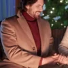 Holiday Crashers Chris Mcnally Brown Coat