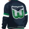 Home Game Hartford Whalers Jacket Back