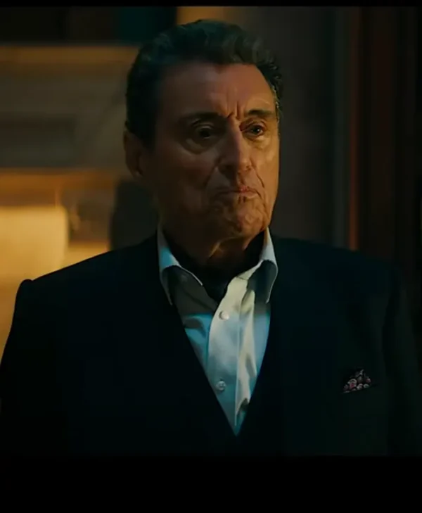 Ian McShane Ballerina 2025 Black Blazer