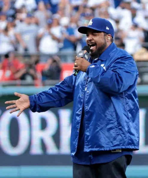 Ice Cube LA Dodgers Coach Jacket