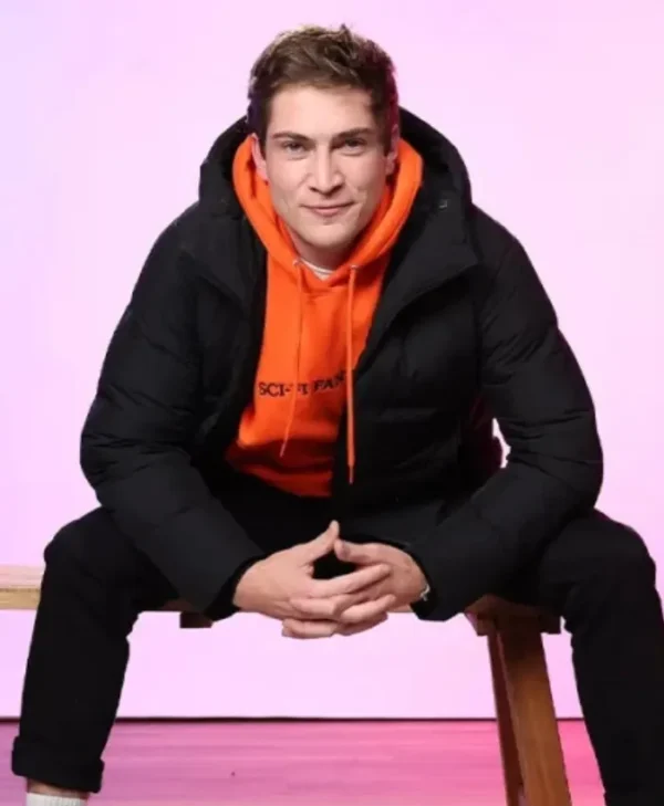 It’s What’s Inside James Morosini Black Puffer Jacket