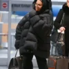 Janet Jackson NYC Black Puffer Jacket