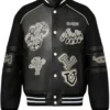Jason-Derulo-Black-Leather-Varsity-Jacket
