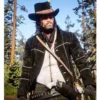 John Marston RDR2 Winter Cowboy Black Jacket