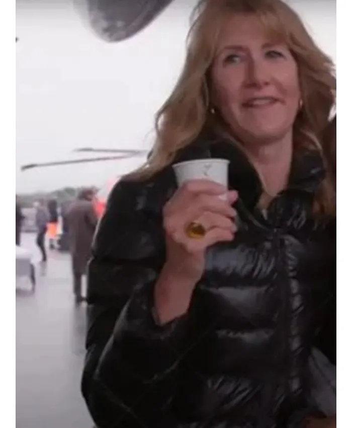 Jurassic World Dominion 2022 Laura Dern Puffer Jacket