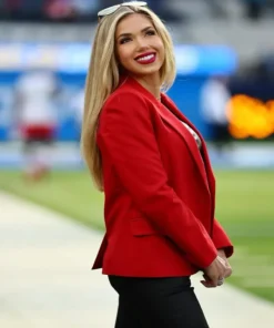 Kansas-City-Gracie-Hunt-Red-Blazer-For-Sale