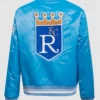 Kansas City Royals Retro Classic Rib Jacket Back