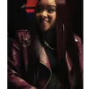 Kold X Malika Kold Wise Maroon Jacket