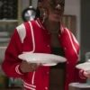 Kold X Windy Johnson Red Varsity Jacket